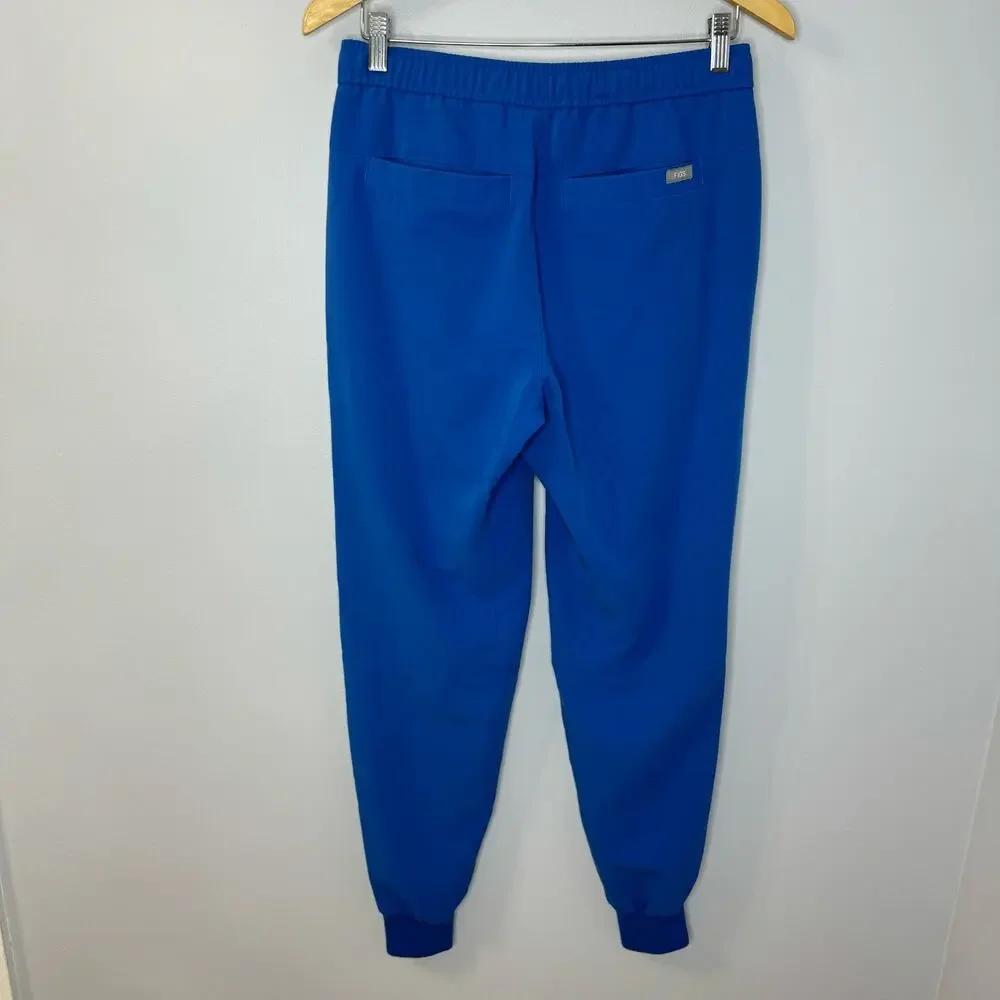 Figs Tansen Jogger Scrub Pants Men’s Blue Drawstring Medical Nurse Small